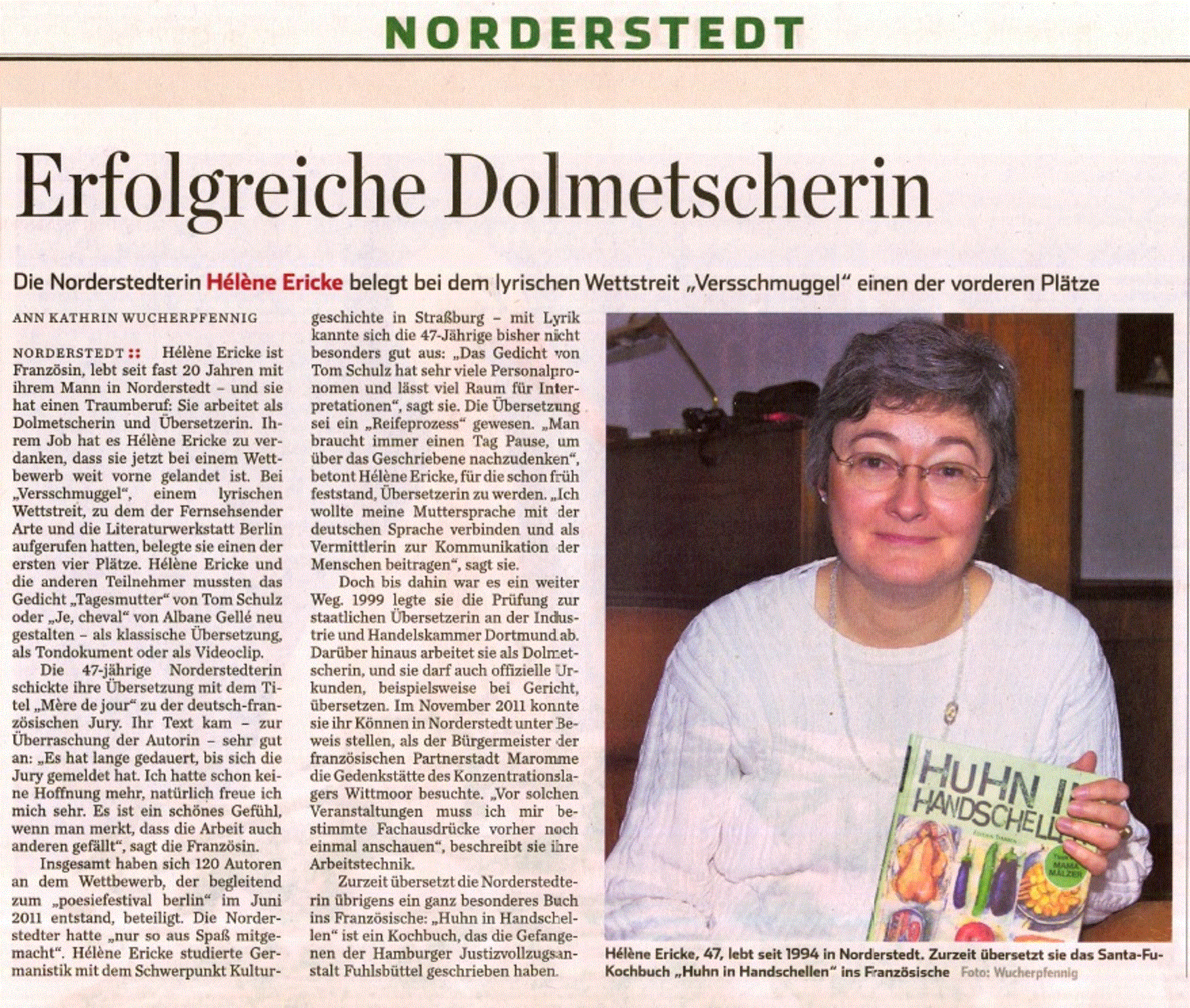 Hamburger Abendblatt vom 15.03.2013